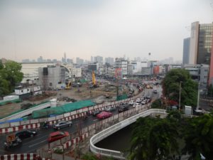 バンコクのChic Hostel Bangkokからの景色