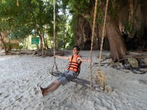 タイのクラビのホン島