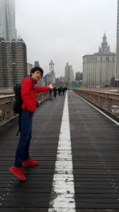 ニューヨークのブルックリン橋