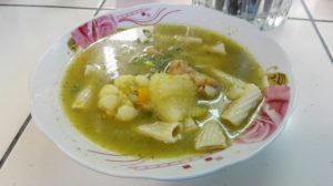 マチュピチュ村のスープ